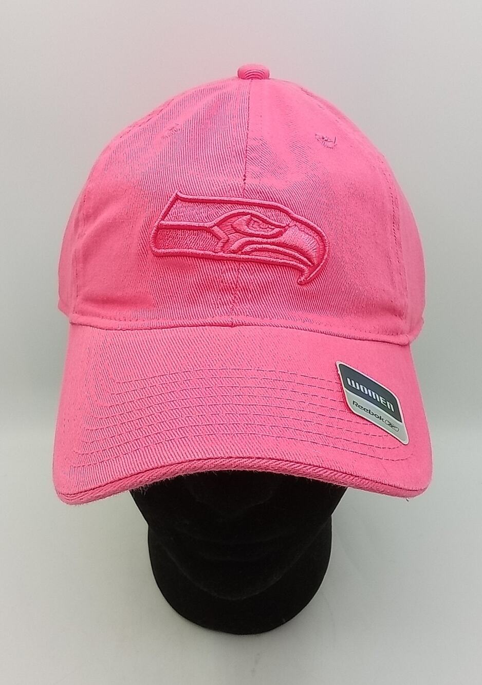 Seattle Seahawks NFL Reebok Women's Pink Cap Adjustable